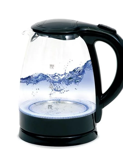 1.7L Electric Glass Kettle Kitchen Appliance