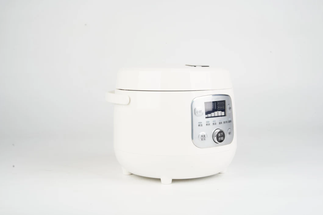 New Design Mini Smart Rice Cooker Sy-20yj01 Mechanical Control Cook and Keep Warm Function One Button Lid Open with Handle 2 Litre for 3-4 Persons