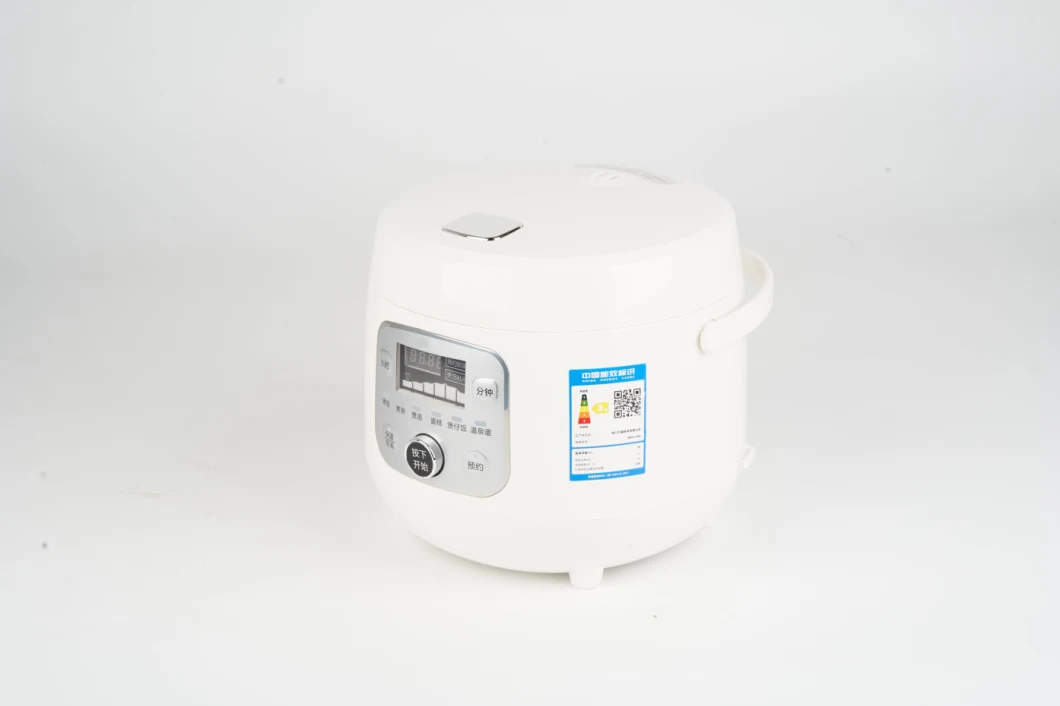 New Design Mini Smart Rice Cooker Sy-20yj01 Mechanical Control Cook and Keep Warm Function One Button Lid Open with Handle 2 Litre for 3-4 Persons