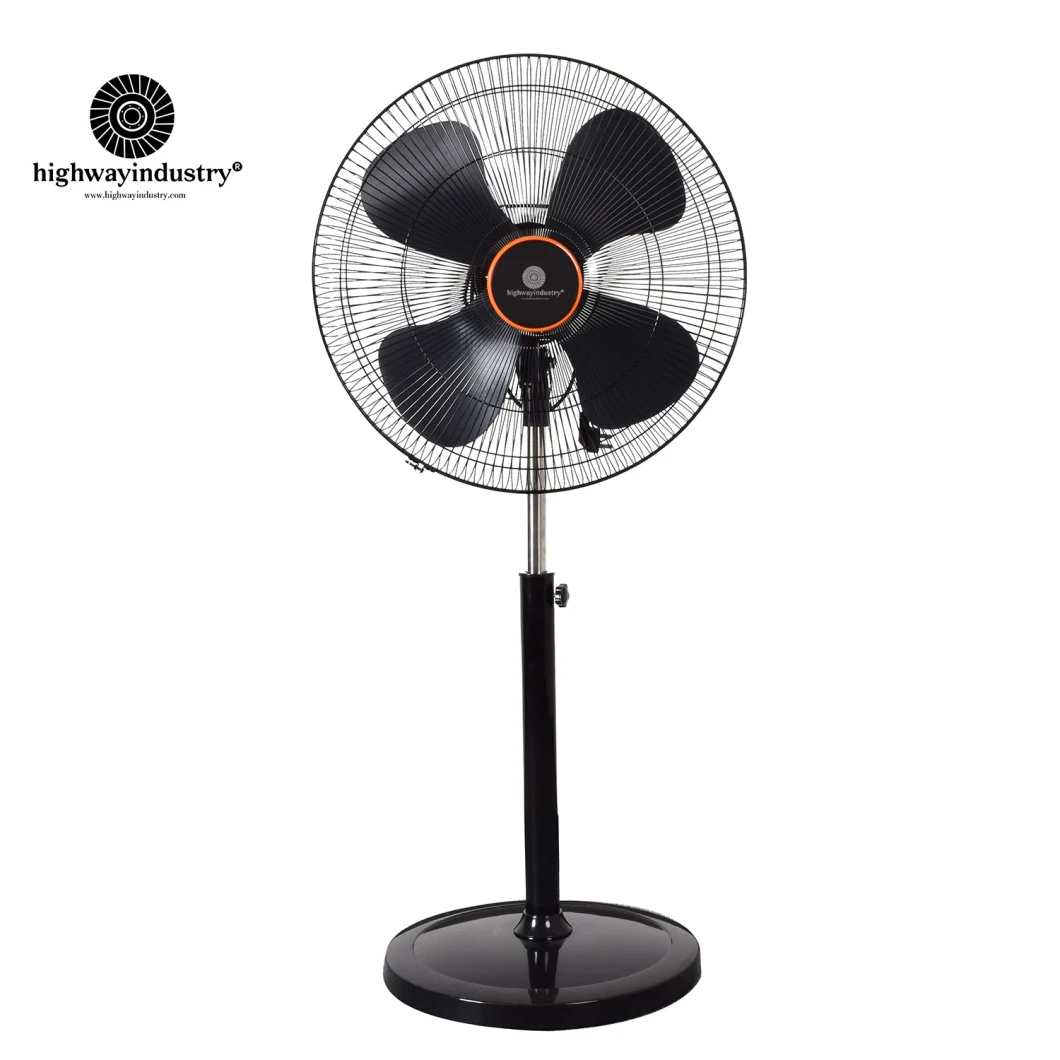 Highway Electric OEM 16 18 20 Inch Sample Customization Air Cooling Standing Pedestal Fan