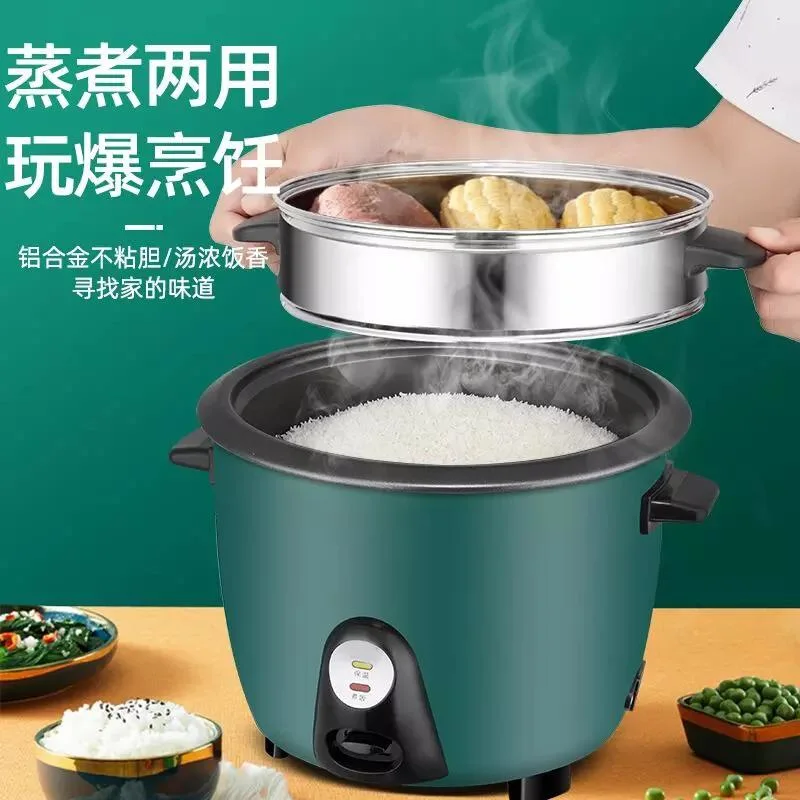 2022 Hot Sale 0.6L 1.5L, 2L 3L 4L 5L Good Quality Cooking Appliances Large Capacity Electrigreen Drum Rice Cooker